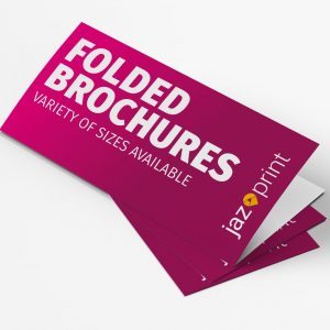folded brochure printing
