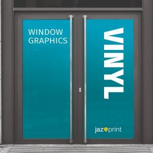 vinyl window graphic printing