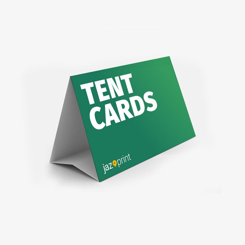 Tent Cards -Jaz Print